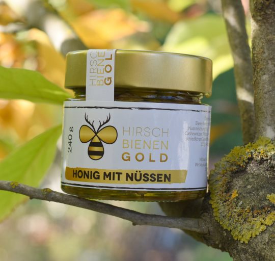 Eine saisonale Honigspezialität von Hirschbienengold.